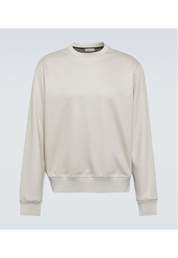 Wool-blend sweatshirt