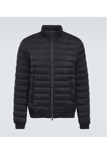 Paneled down jacket