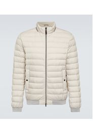 Paneled down jacket