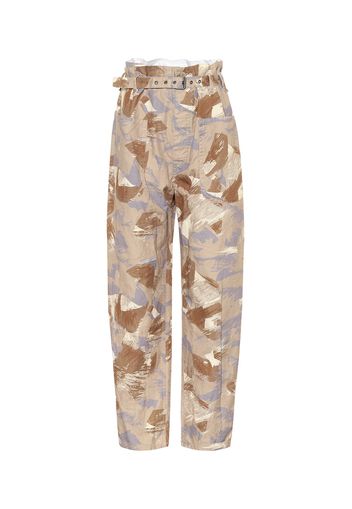 Exclusive to Mytheresa - Iona high-rise cotton-blend pants