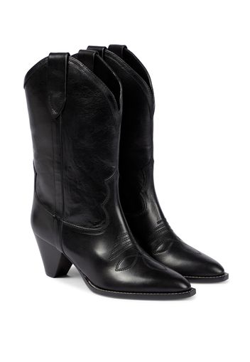 Luliette leather cowboy boots