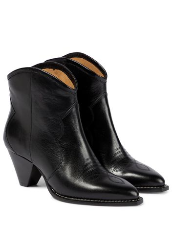 Darizo leather ankle boots