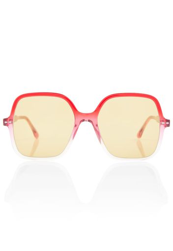 Oversized square sunglasses