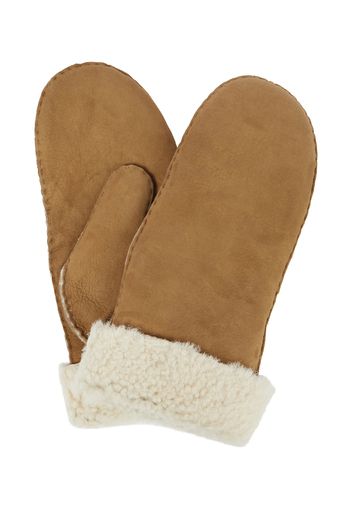 Mulfi shearling-lined leather mittens