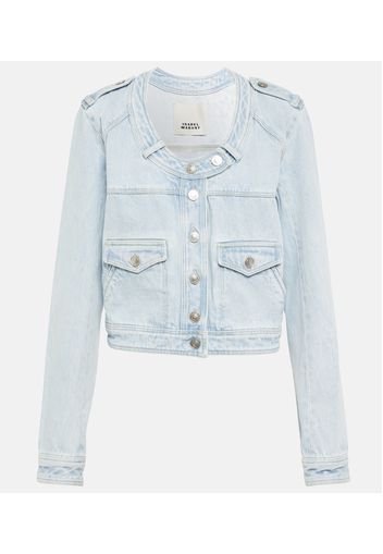 Valene cropped denim jacket