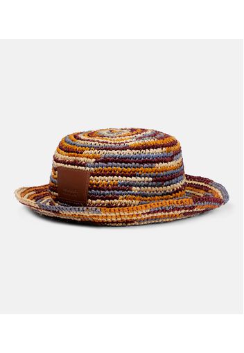 Yucata raffia bucket hat