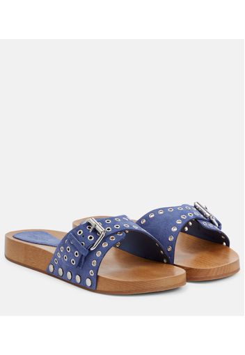 Jaso embellished leather sandals