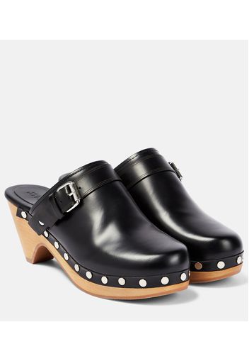 Titya leather clog