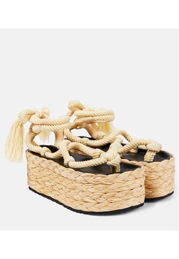 Elif platform espadrille sandals