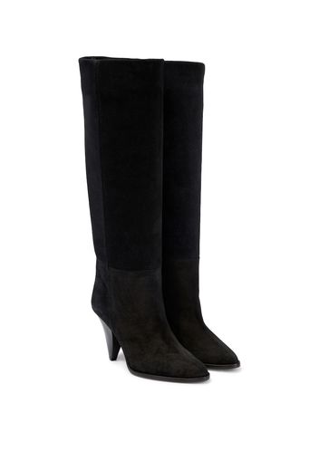 Ririo suede knee-high boots