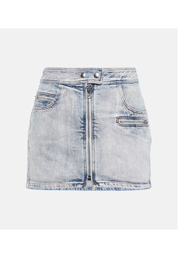 Caly denim miniskirt