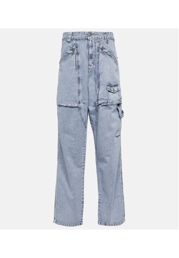 Paciane wide-leg cargo jeans