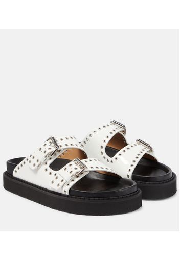 Lennyo embellished leather sandals