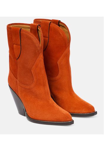 Leyane suede ankle boots