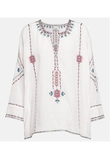 Clarisa embroidered blouse