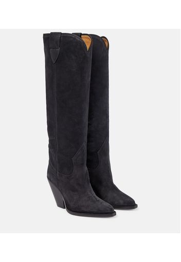 Leyane suede knee-high boots