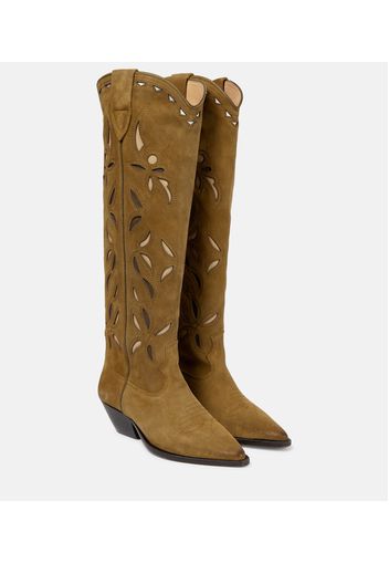 Denvee suede knee-high boots