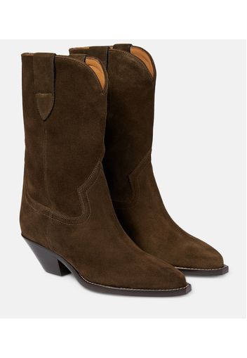 Dahope suede cowboy boots