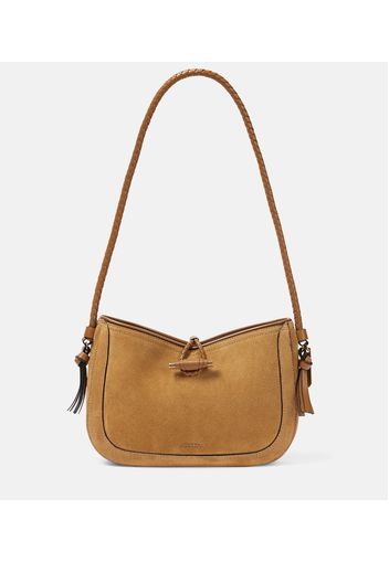 Vigo suede shoulder bag