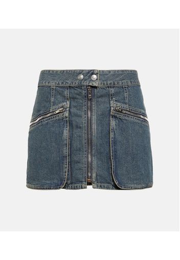 Fatsia denim miniskirt