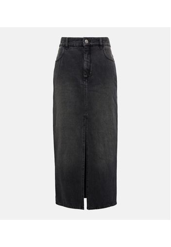 Vinea denim maxi skirt