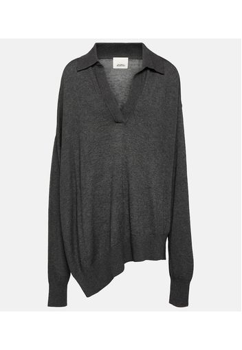 Giliane wool-blend jersey sweater