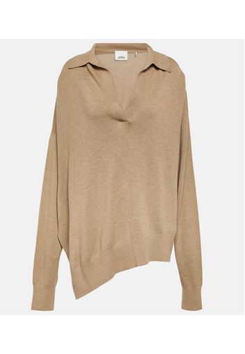 Giliane wool-blend jersey sweater