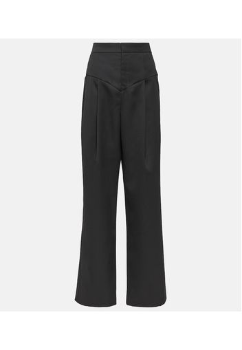 Staya wool wide-leg pants