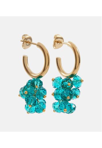 Polly embellished hoop earrings