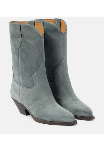 Dahope suede cowboy boots