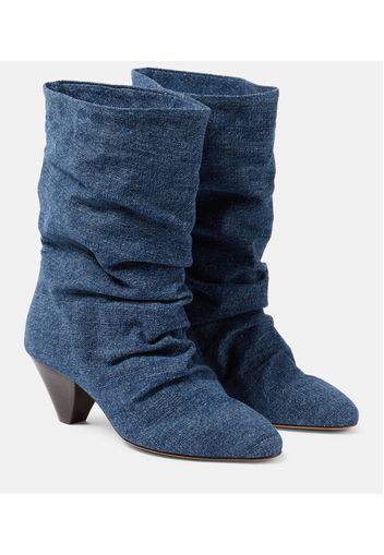 Reachi denim ankle boots