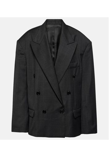 Klero checked virgin wool blazer