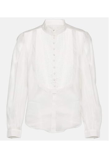 Balesa cotton and silk shirt