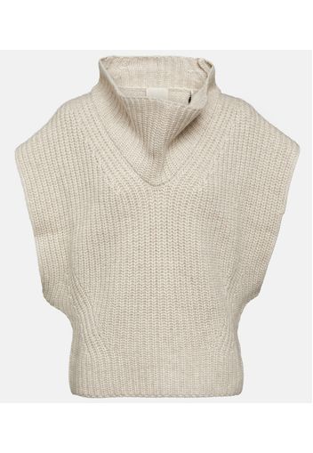 Laos wool and cashmere sweater vest