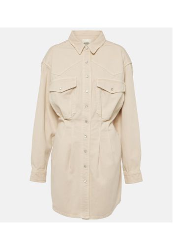 Liliko twill shirt dress