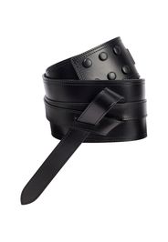 Moshy knotted leather belt