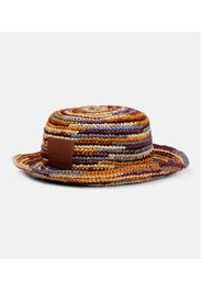 Yucata raffia bucket hat