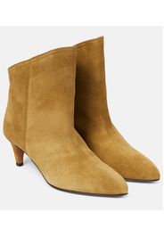 Suede ankle boots