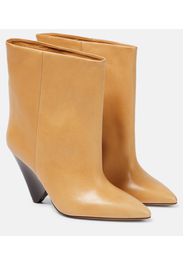 Miller leather ankle boots