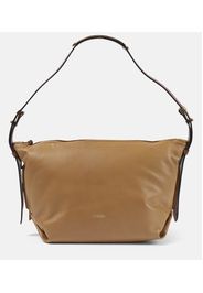 Leyden leather shoulder bag