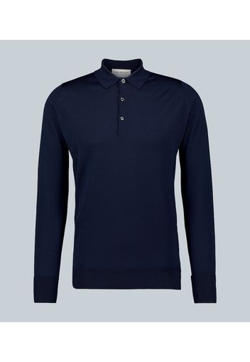 Cotswold long-sleeved polo shirt