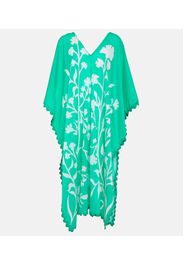 Floral cotton kaftan