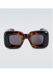 Inflated square sunglasses