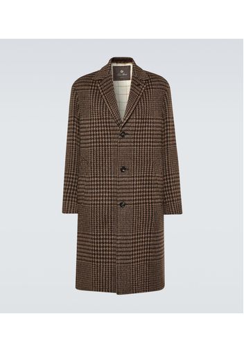 Gibson check jacquard motif coat