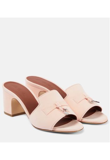 Summer Charms suede mules