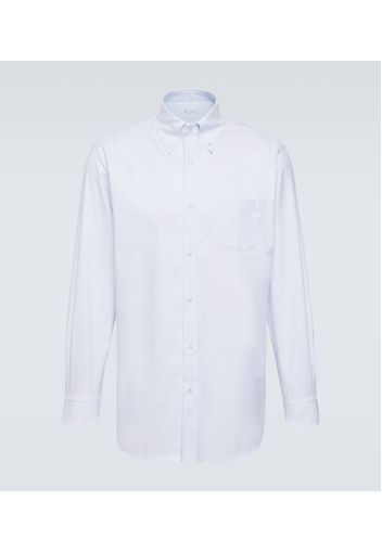 Agui striped cotton Oxford shirt