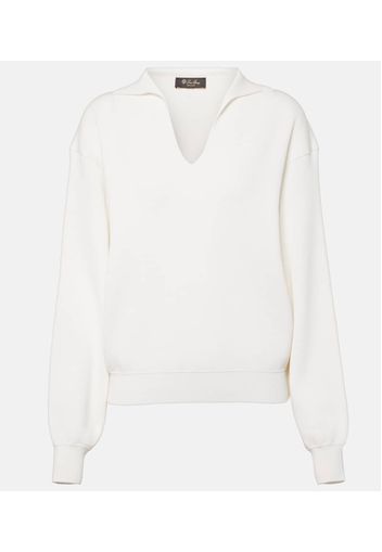 Tazawa cotton polo sweater