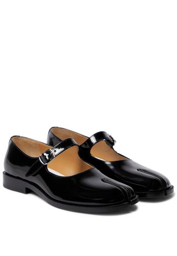 Tabi patent leather Mary Jane flats