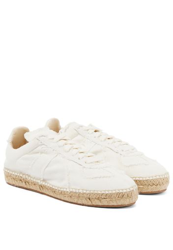 Canvas espadrille sneakers