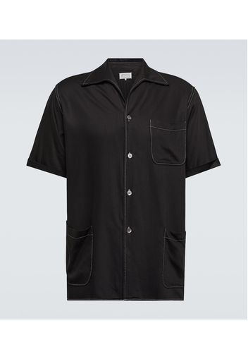 Contrast stitch shirt